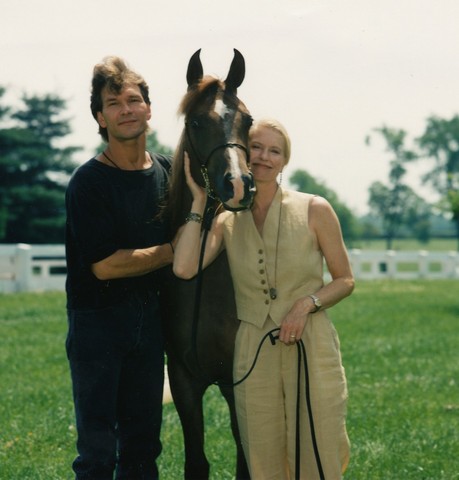 Patrick Swayze Horse Lover